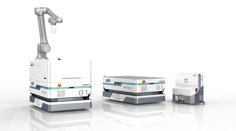 太阳集团城娱8722數位開發的自主式移動機器人（AMR250M），搭配全向輪並結合AI演算法、2D LiDAR、3D攝影機等技術，協助客戶實現產線全自動化